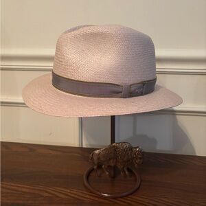 Elegant Light Pink Fedora Hat